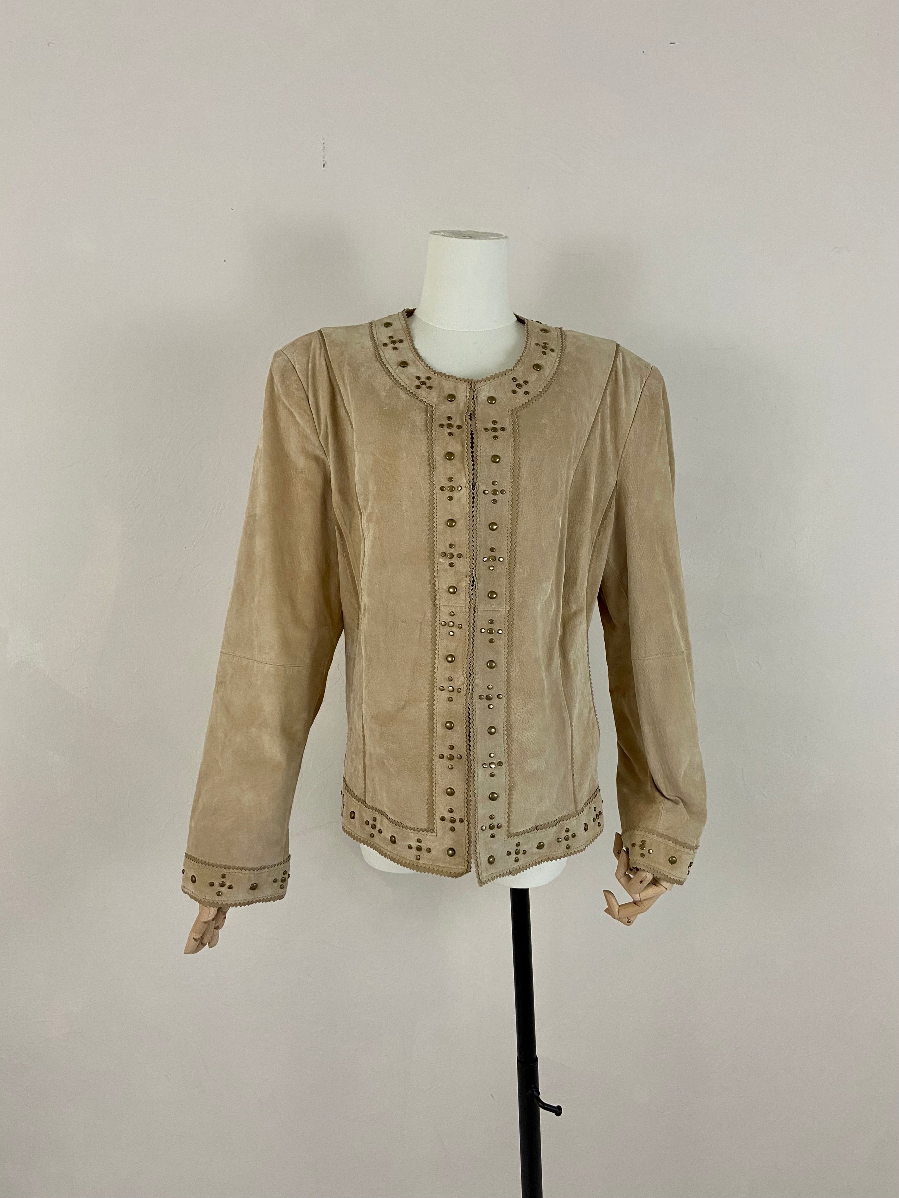 Pamela McCoy leather jacket