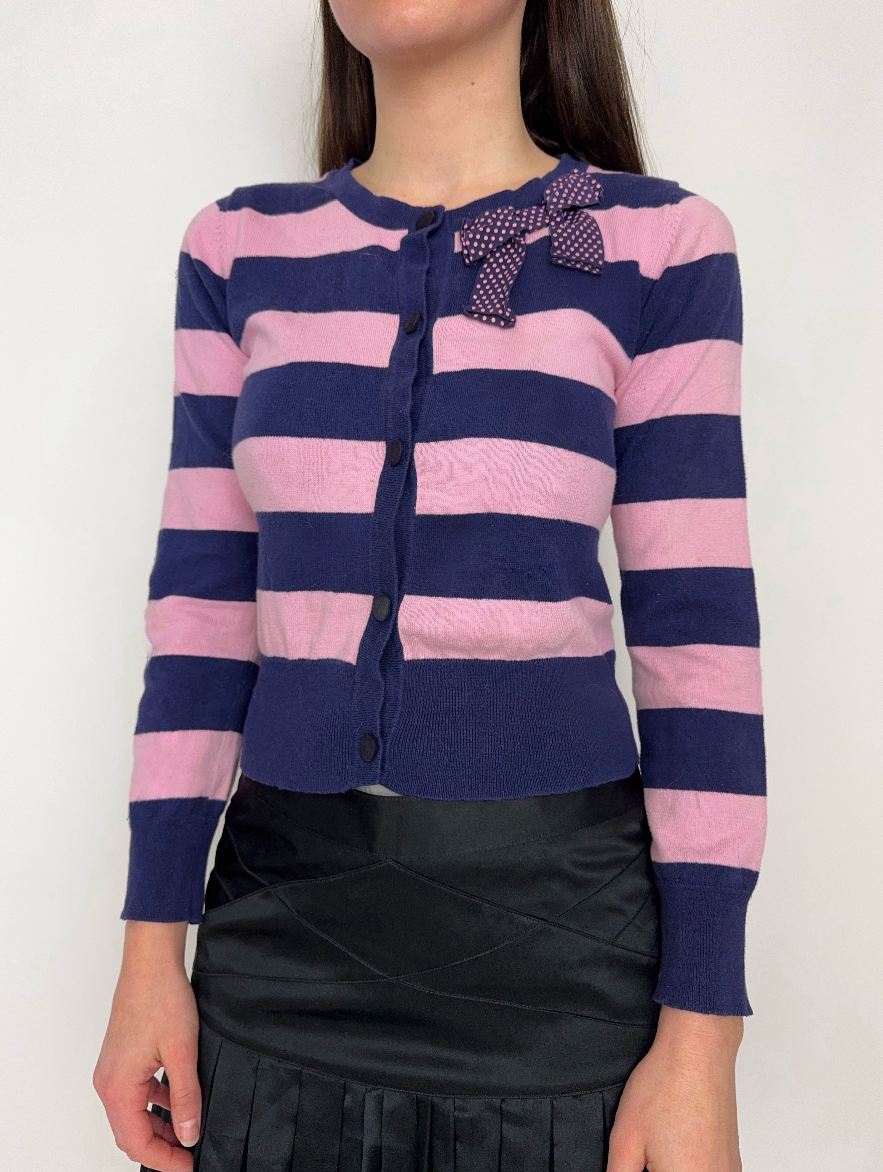 Striped Cardigan (XS)