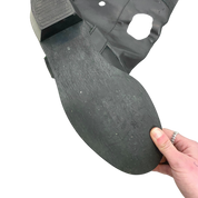 Vintage Grunge Leather Slouch Cowboy Boots (UK 8 EU 41 US 10)