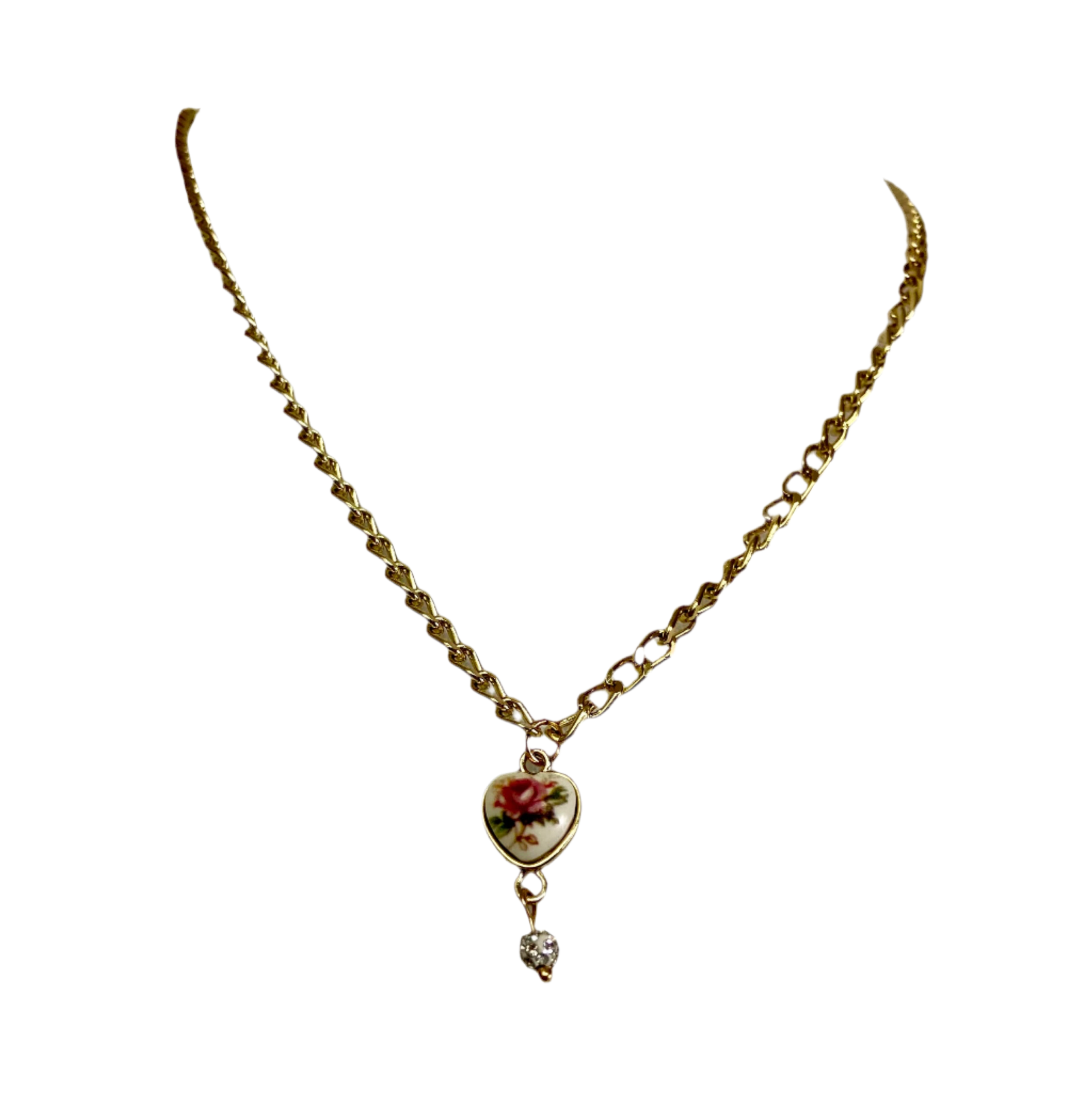 Victorian Heart Necklace