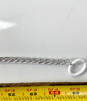 White and Silver Belt