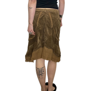 Vintage Parisian Style Back Midi Skirt (M)