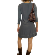 Vintage Cop Copine Ruffle Dress (M)