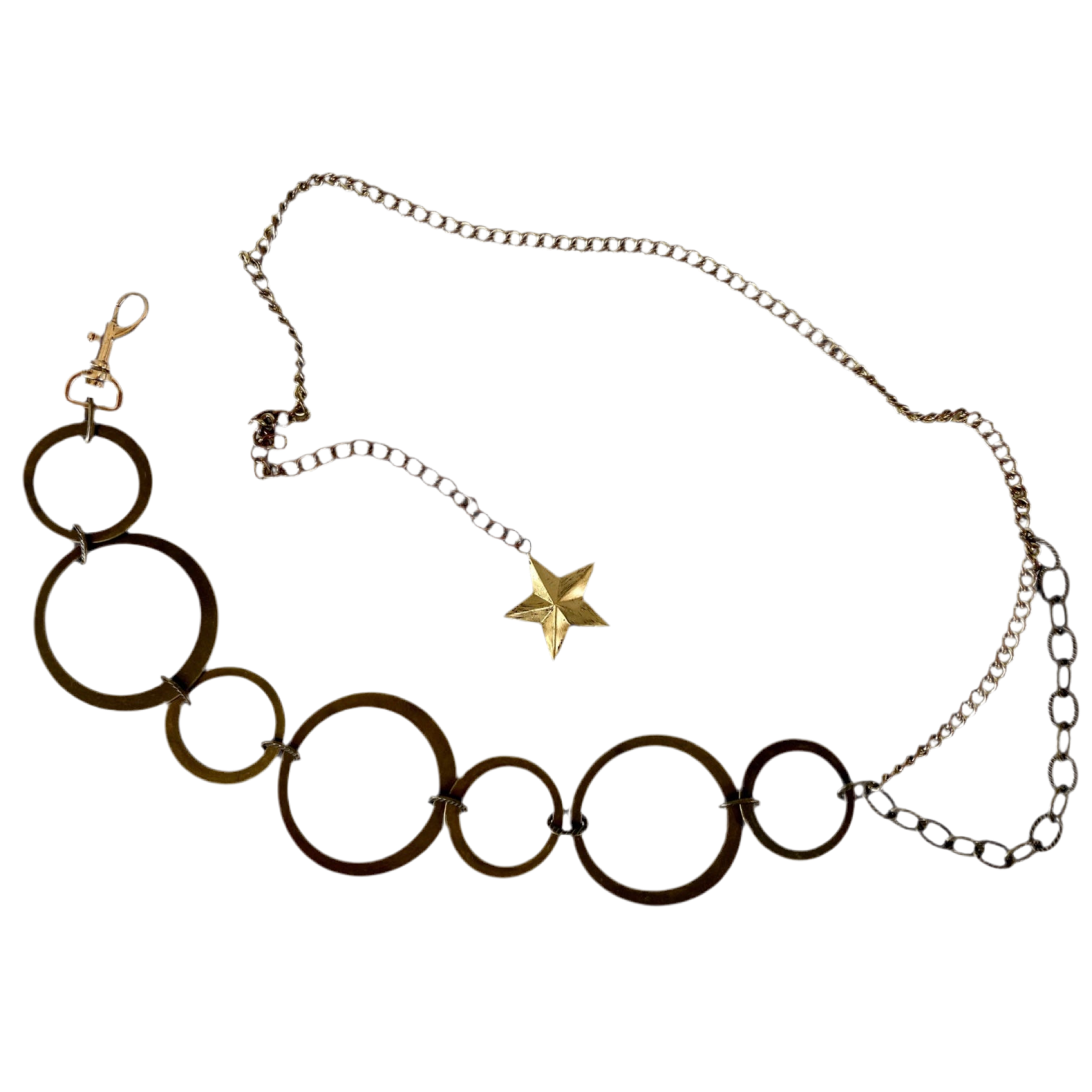 Bronze Big Circles Belt