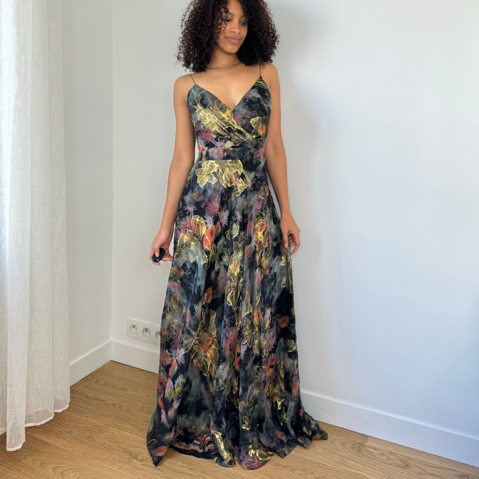 Nicole Miller 100% Silk Gown (S)