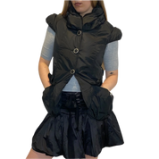 Vintage Archive Puffer Capped Sleeve Gilet (S)