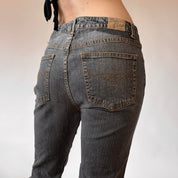 90s Gray Flare Jeans (S)