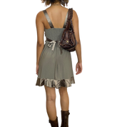 Vintage Coquette Strappy Dress (S/M)