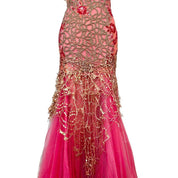 2000s Shipwrecked Mermaid Prom Dress (XS-S)