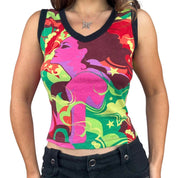 Custo Barcelona Psychedelic Tank Top (L)
