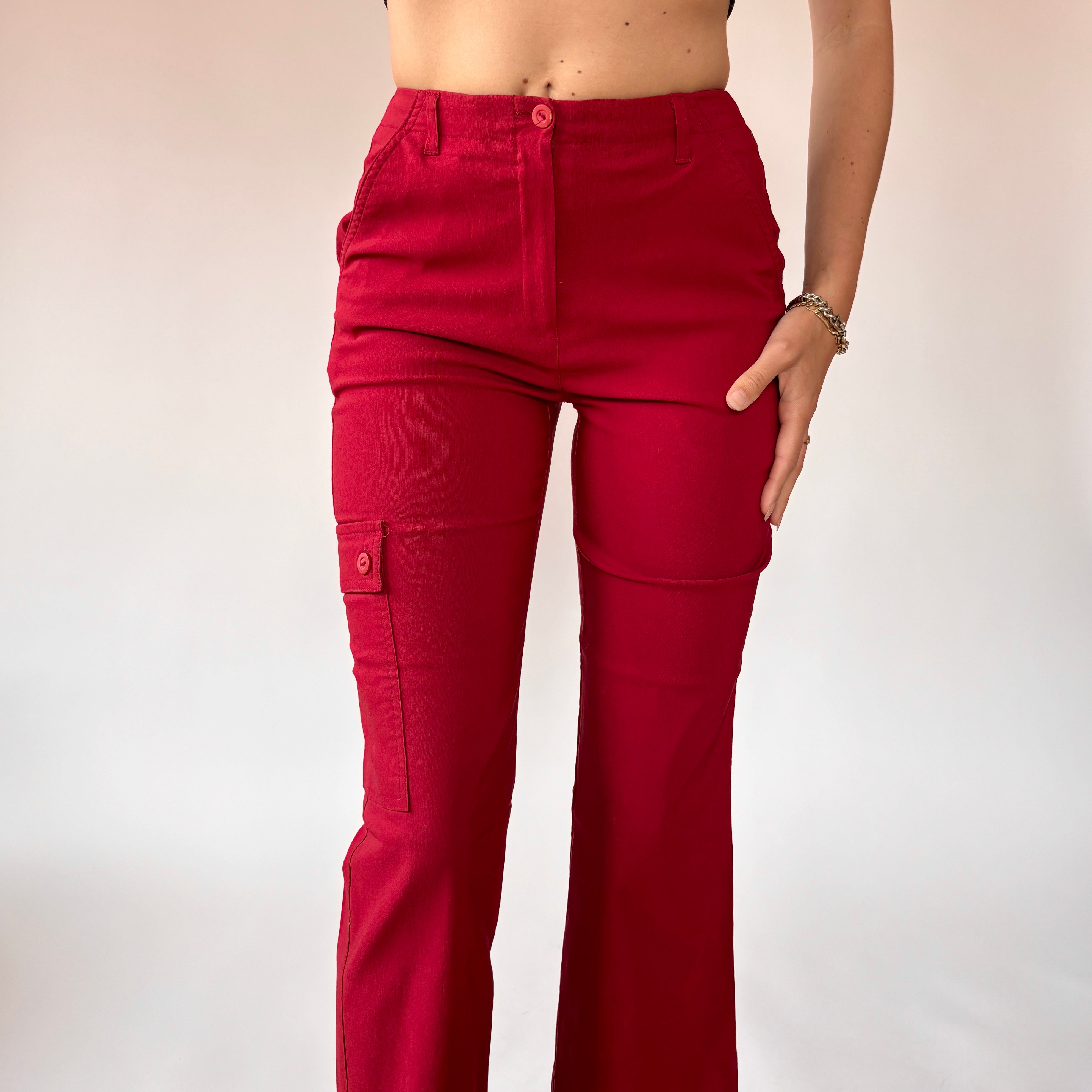 Y2K Cherry Cargos (XS)