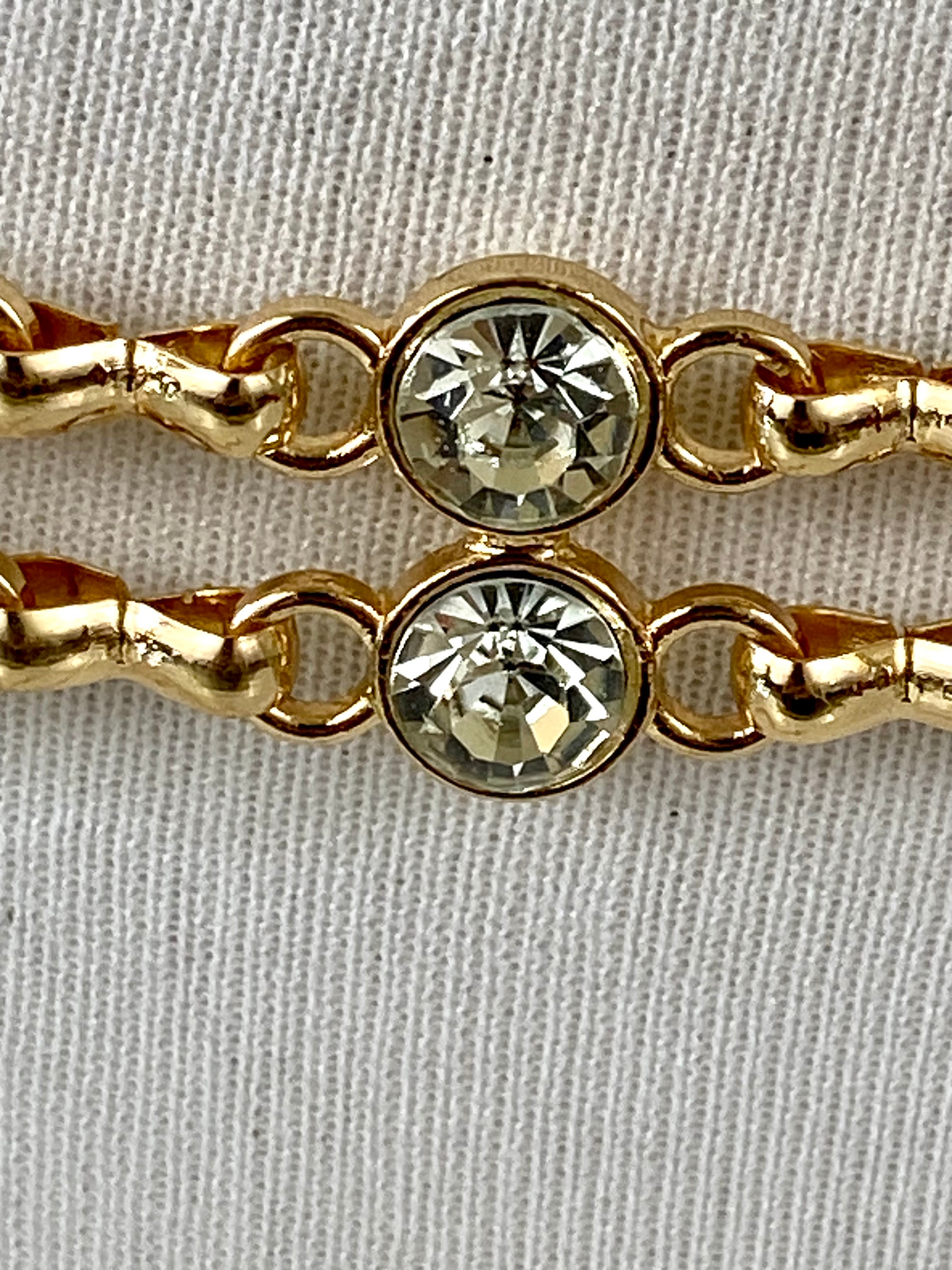 Rhinestone Gold Belt