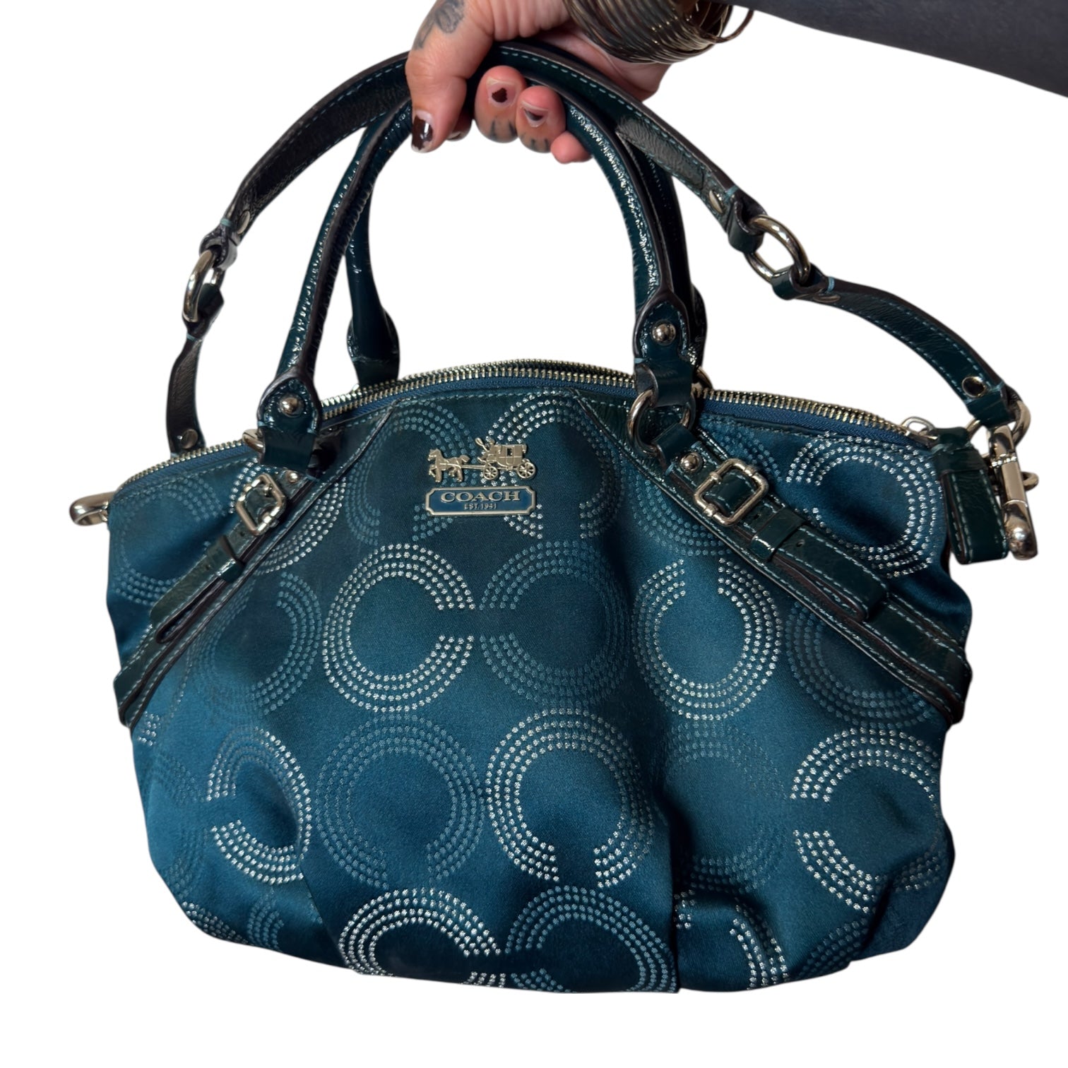 COACH】コーチマディソンドッテッドオプアートソフィア2wayバッグ 楽天 