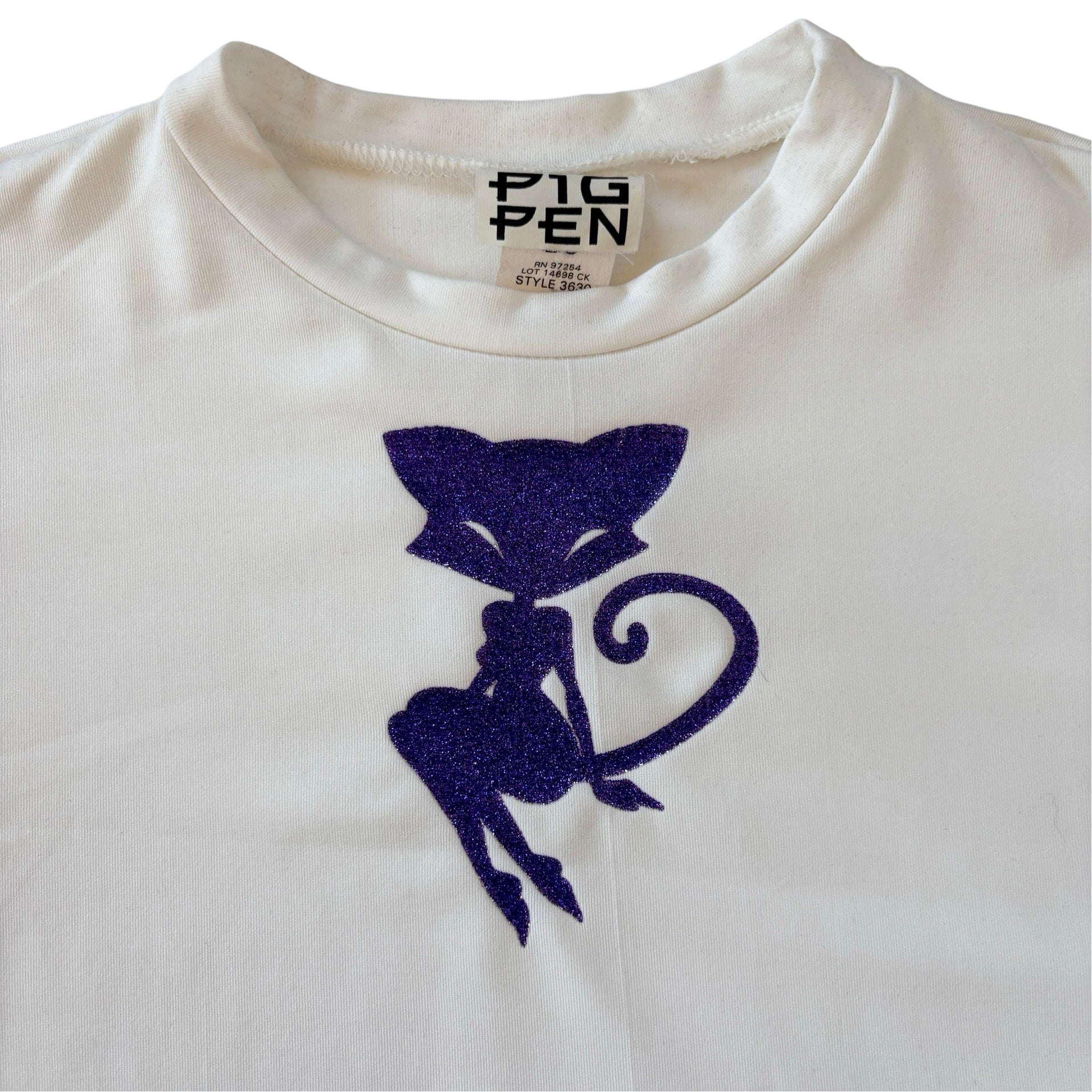 90s Feline Fatale Tee (XS)