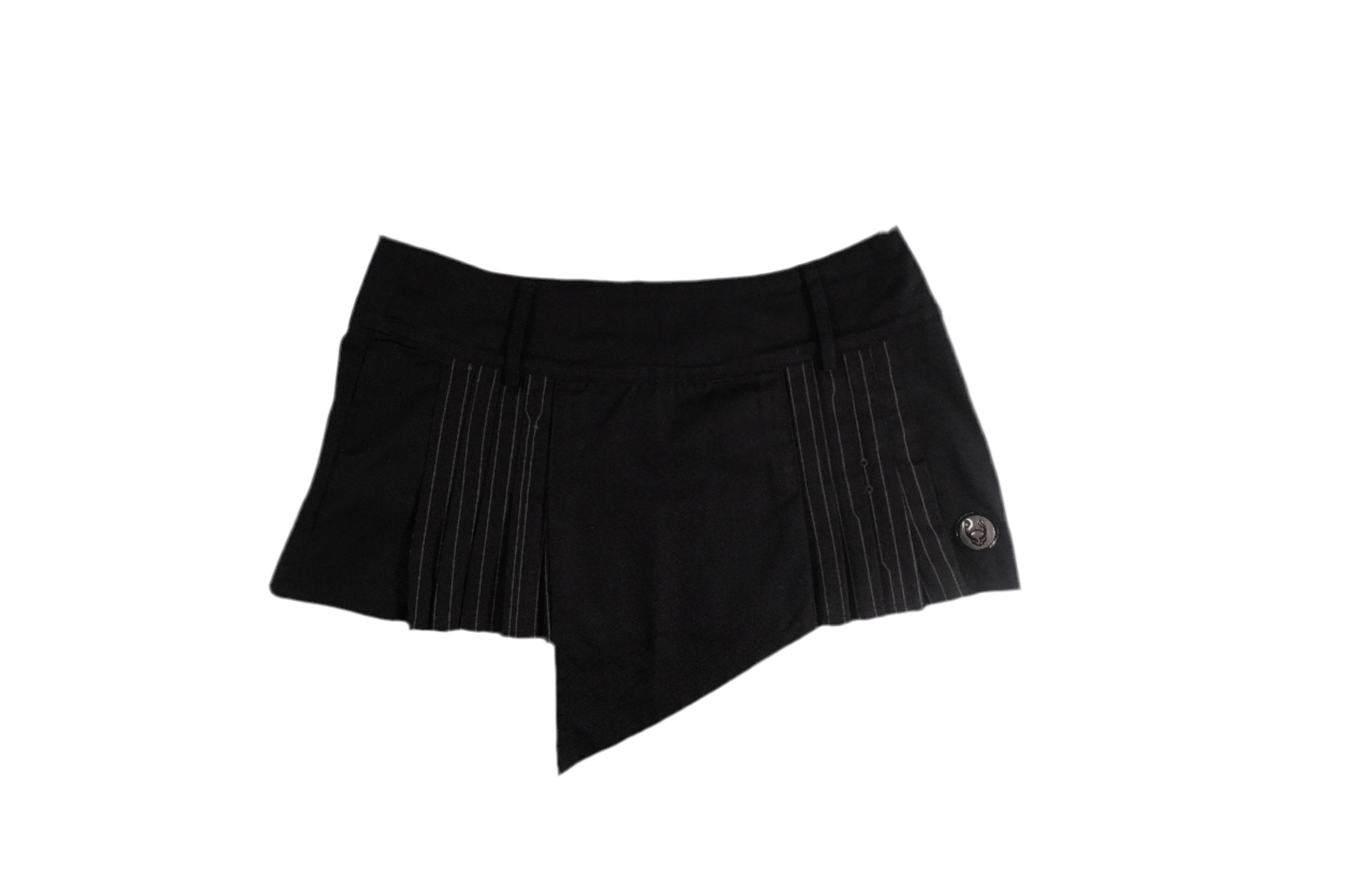 Cyberdog Asymmetric Mini Skirt (S)
