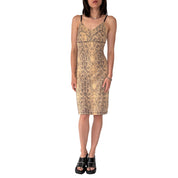 90s Guess Snake Print Dress (S/M)
