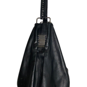 Vintage Black Leather Diesel Bag