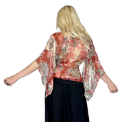 Vintage Kenzo Silk Boho Blouse (M/L)