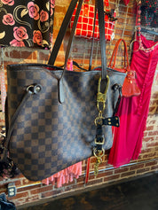 Gold and black keychain