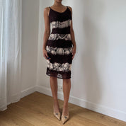 Nicowa Crochet Knit Dress (S)