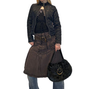 Miss Sixty Quilted Moto Jacket Coat (S)