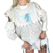 Angelic Doll Eyelet & Lace Set (XS/S)
