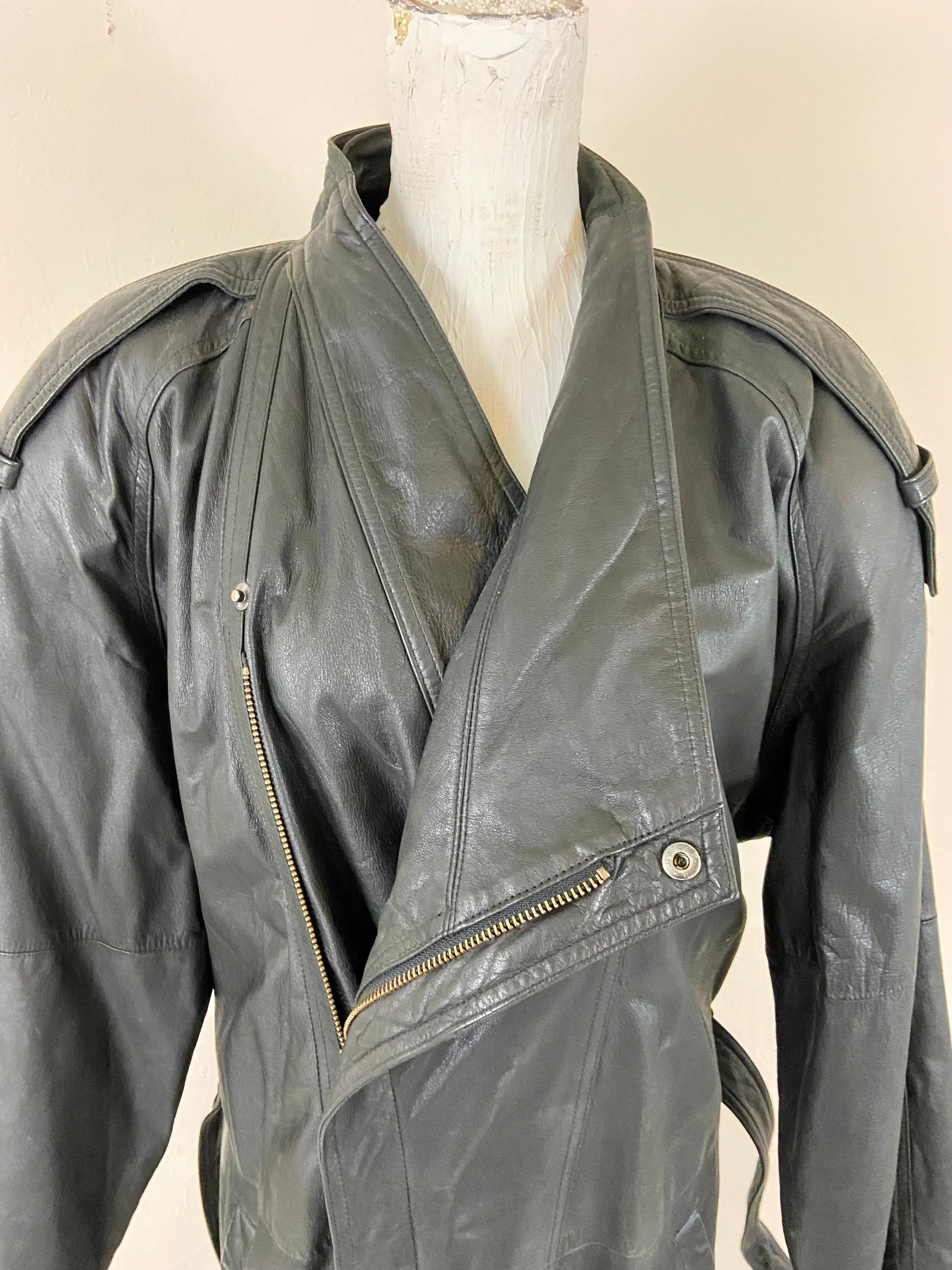 Vintage IOU Leather Collection
Trench Coat