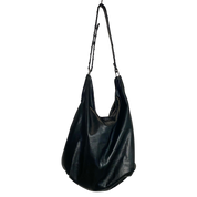 Vintage Black Leather Diesel Bag