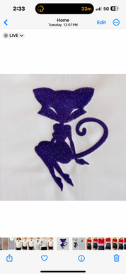 90s Feline Fatale Tee (XS)