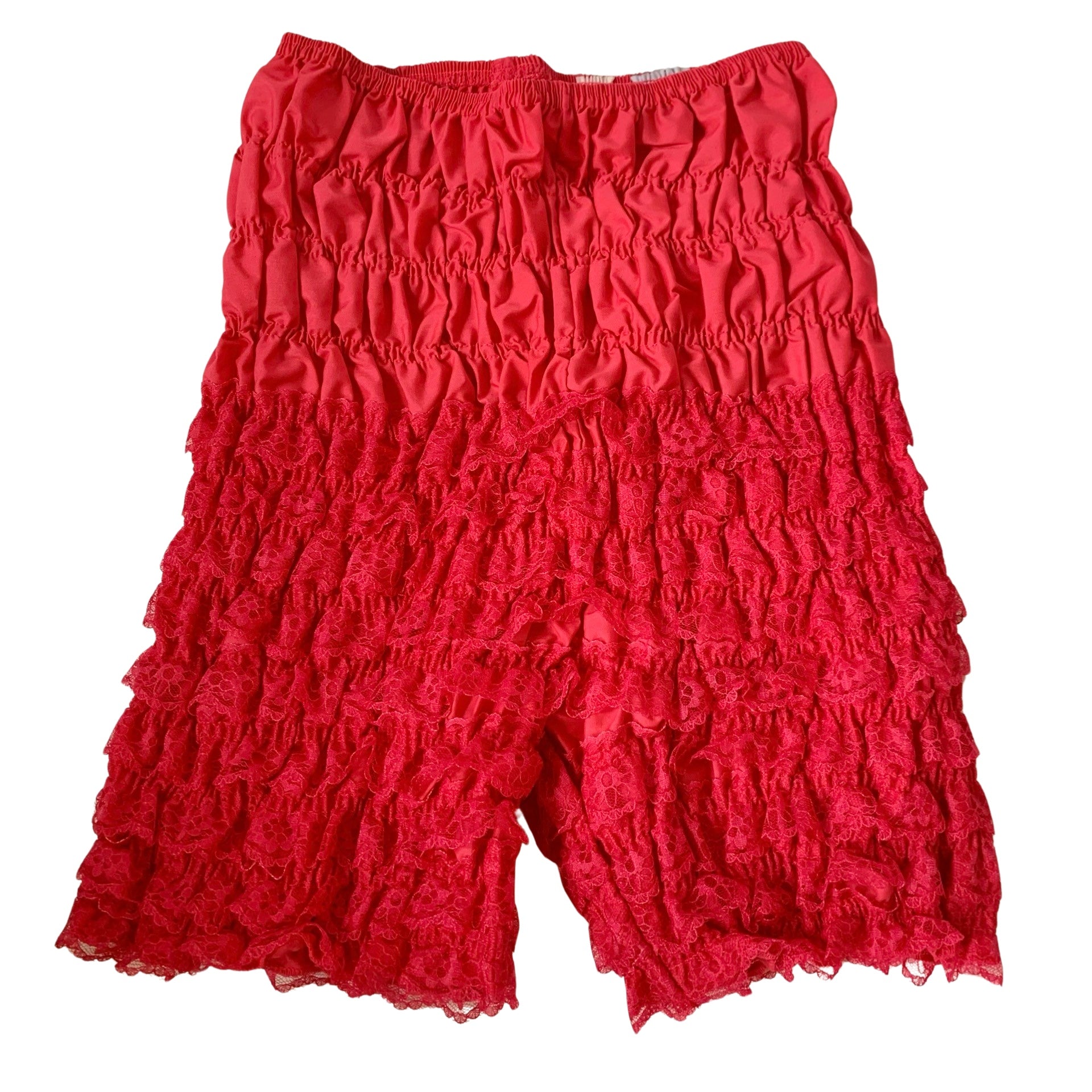 Vintage Hot Pink Ruffle Bloomers (XS/S)