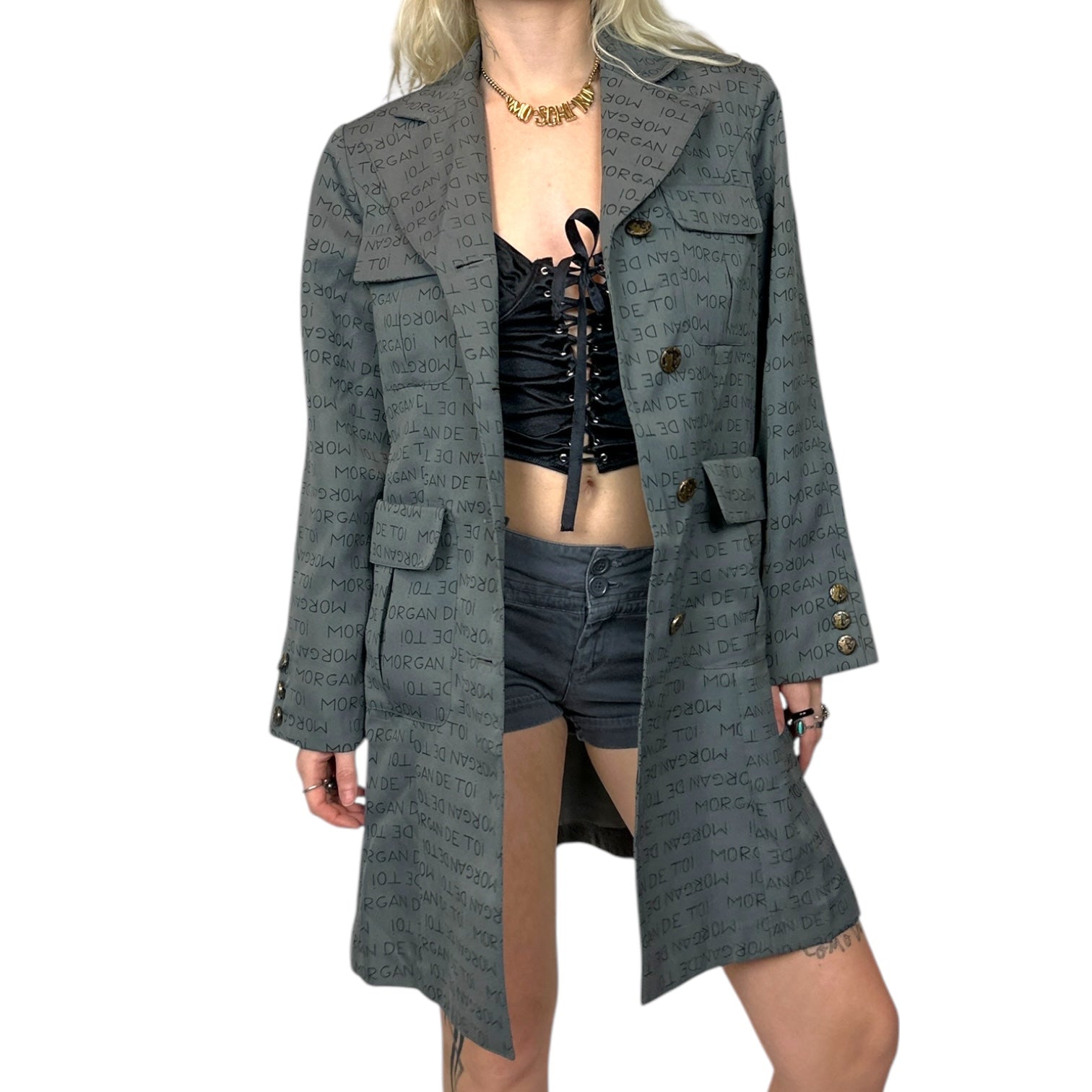 Morgan De Toi Trench Coat (L)