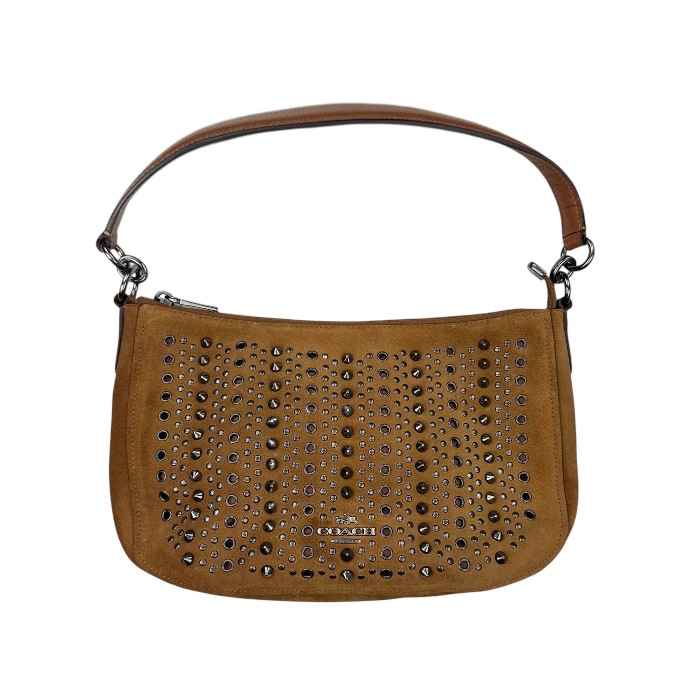 Coach Suede Studded Bag – Holy Thrift