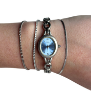 Baby Blue Dial Watch