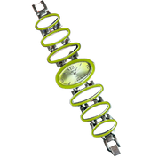 Groovy Lime Enamel Watch