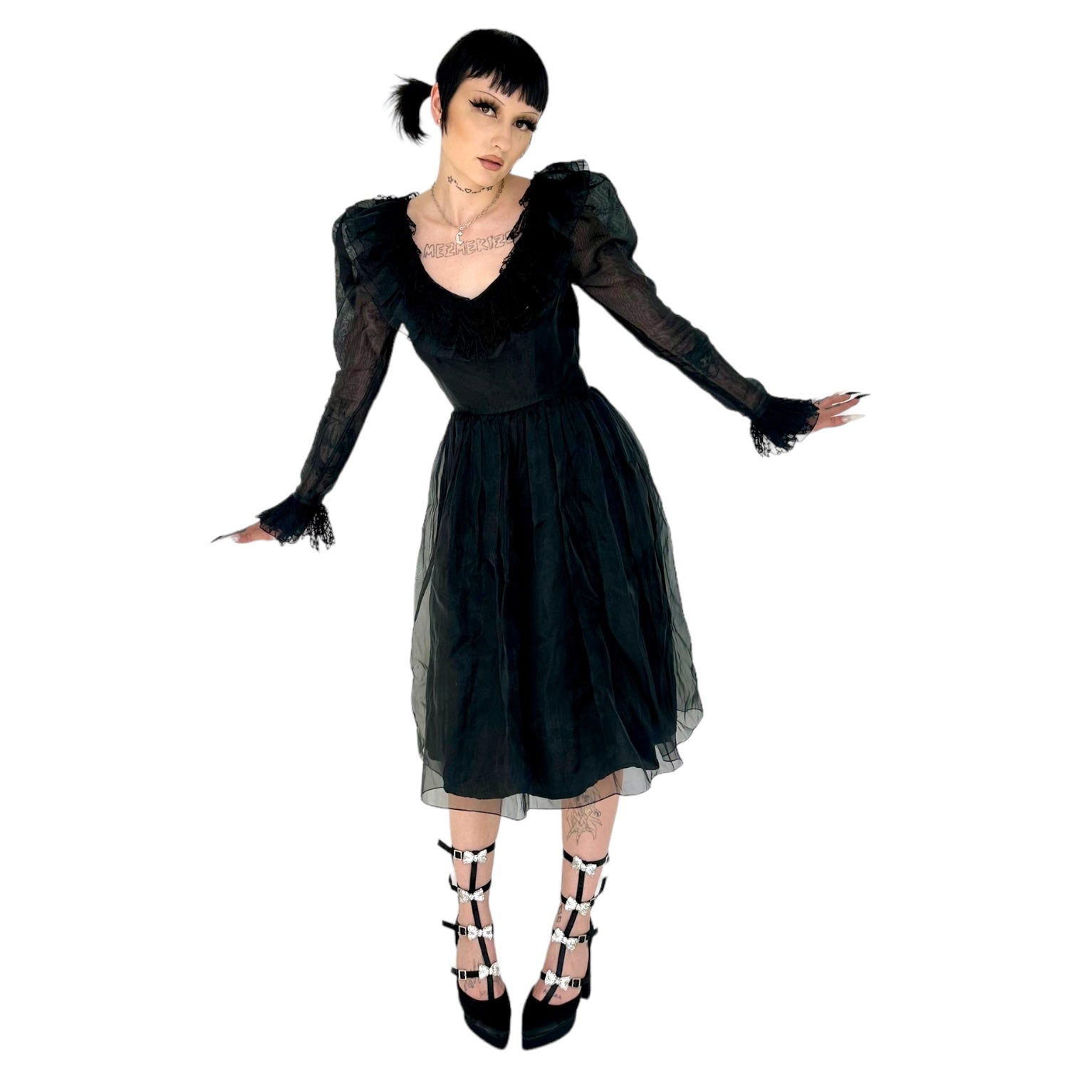 Whimsigoth Vintage Dress (S) Whimsigoth Vintage Dress (S)