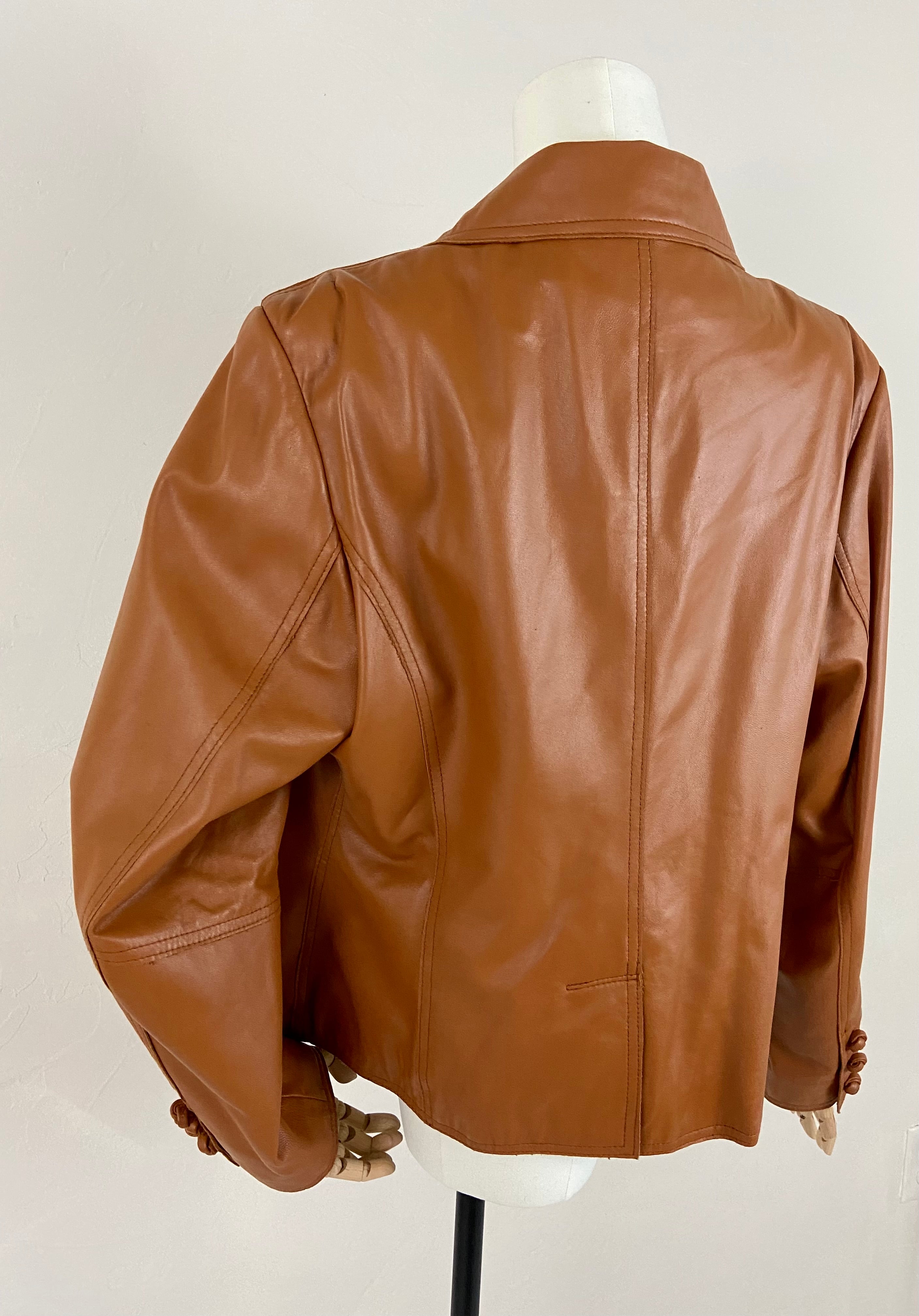 Pamela McCoy leather jacket