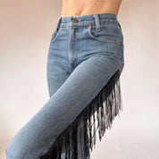 Levi’s 80s Custom Fringe Jeans (XS)