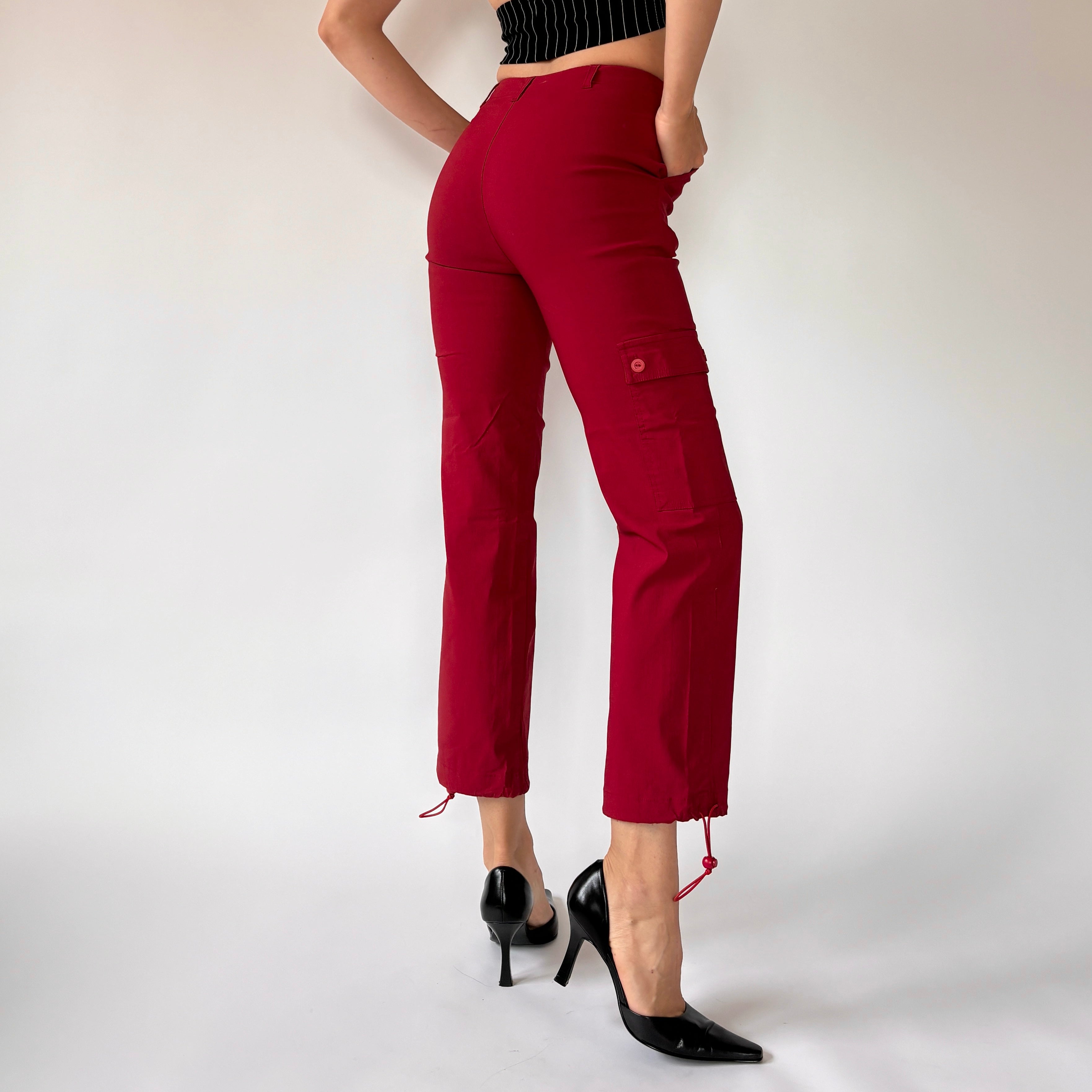 Y2K Cherry Cargos (XS)