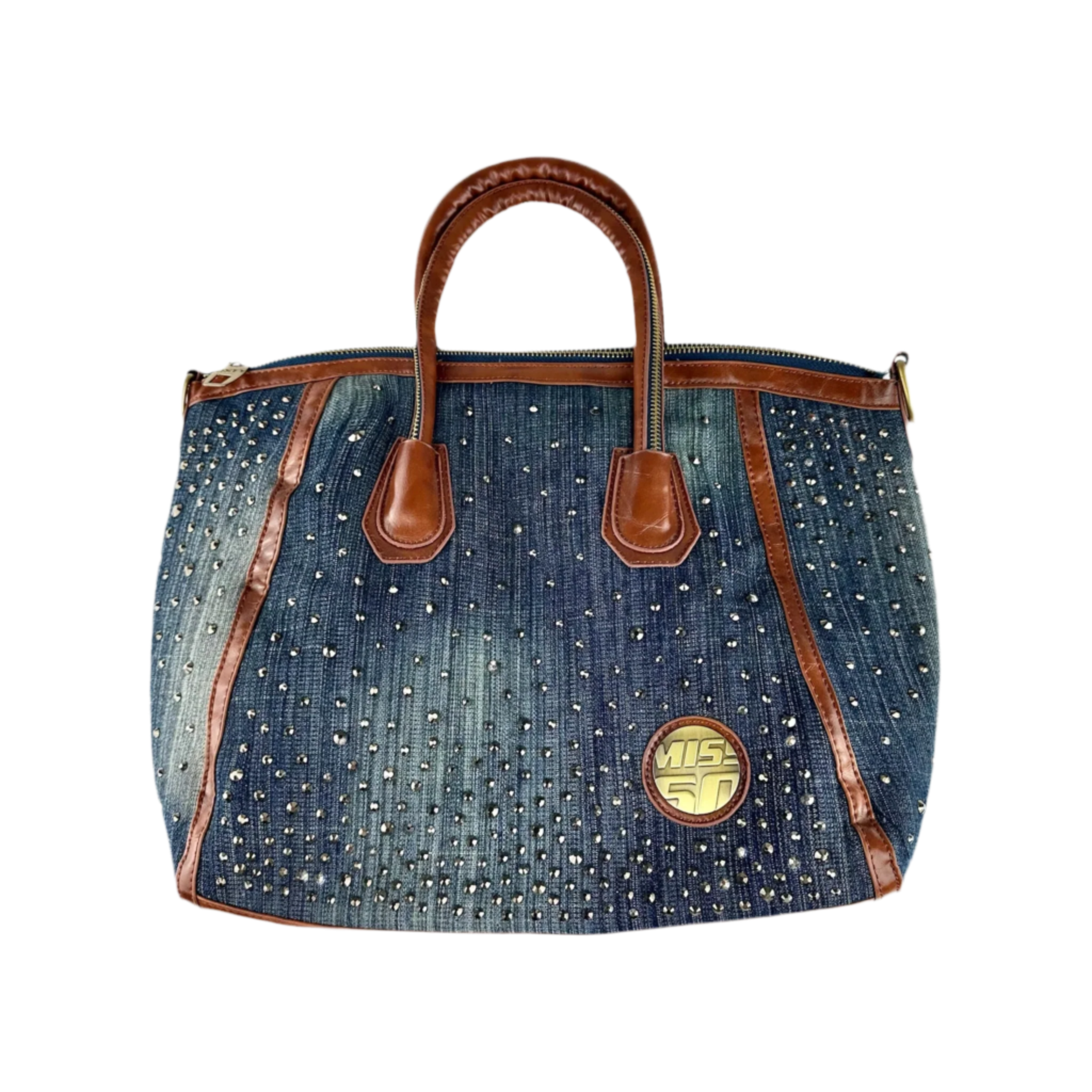 Miss Sixty Denim Studded Bag – Holy Thrift