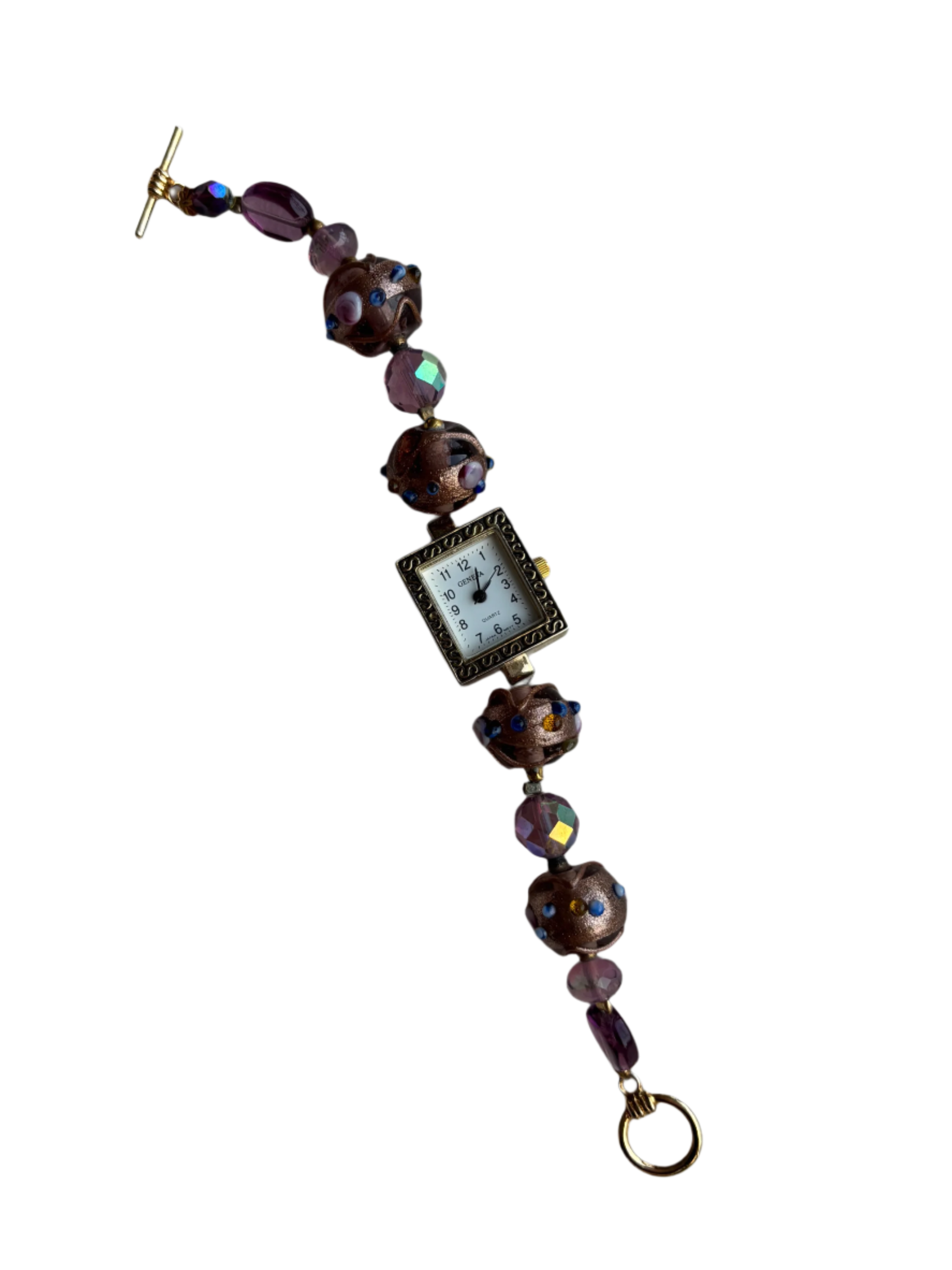 2000s festive beaded watch