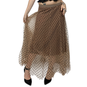 Polka Dot Tulle Maxi Skirt (XS/S)