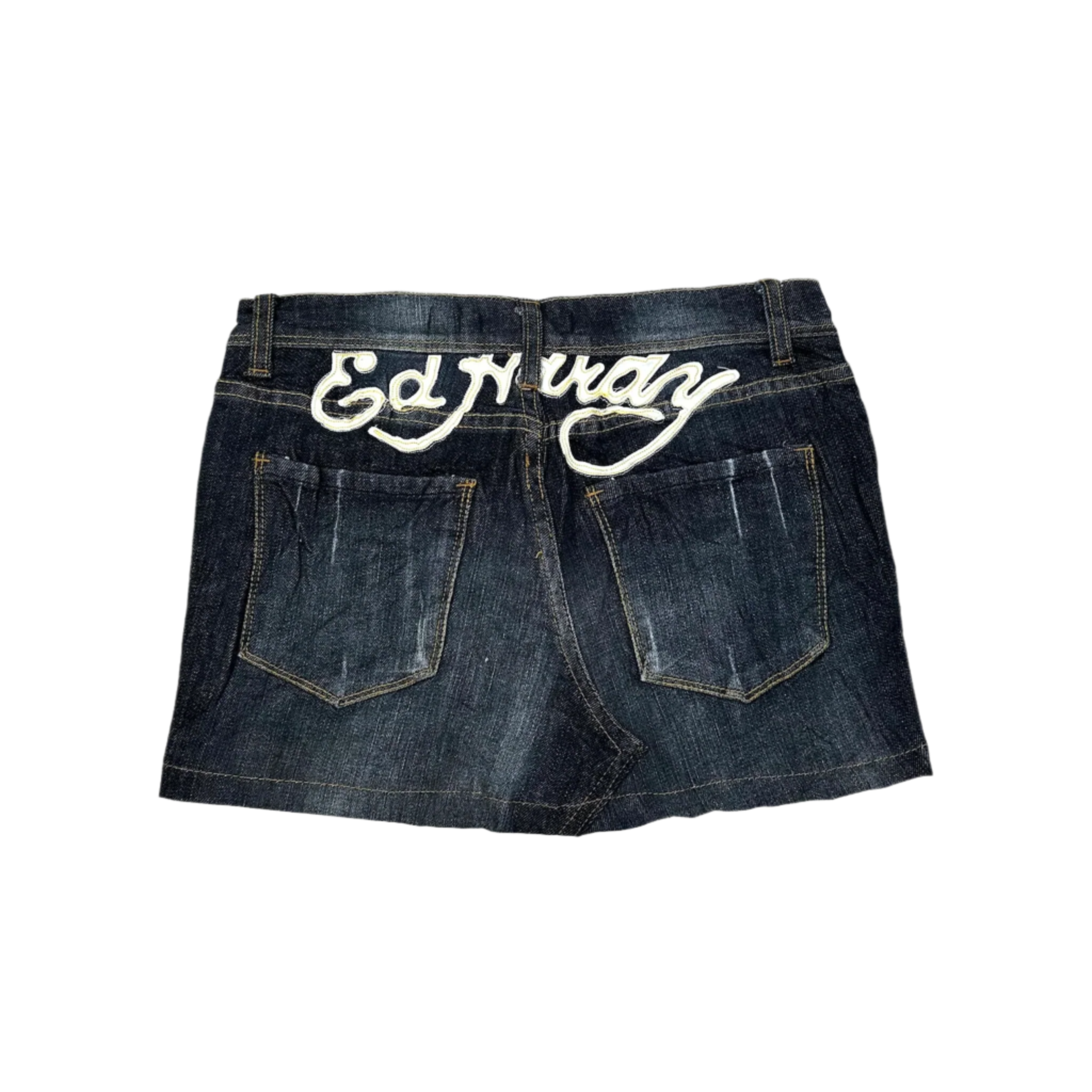 Ed Hardy Denim Mini Skirt (XS)