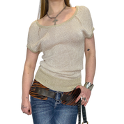 Vintage Guess Subversive Knit Top (XS)