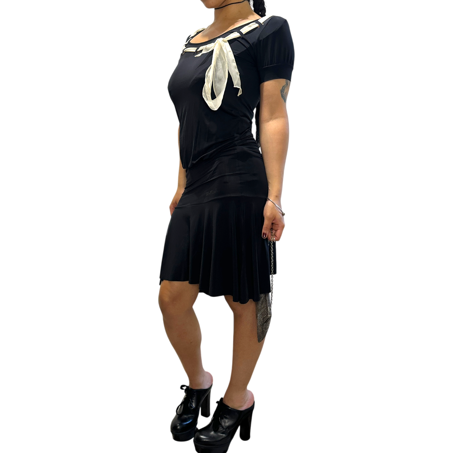 Vintage Miss Sixty Killah Coquette Black Dress (S)