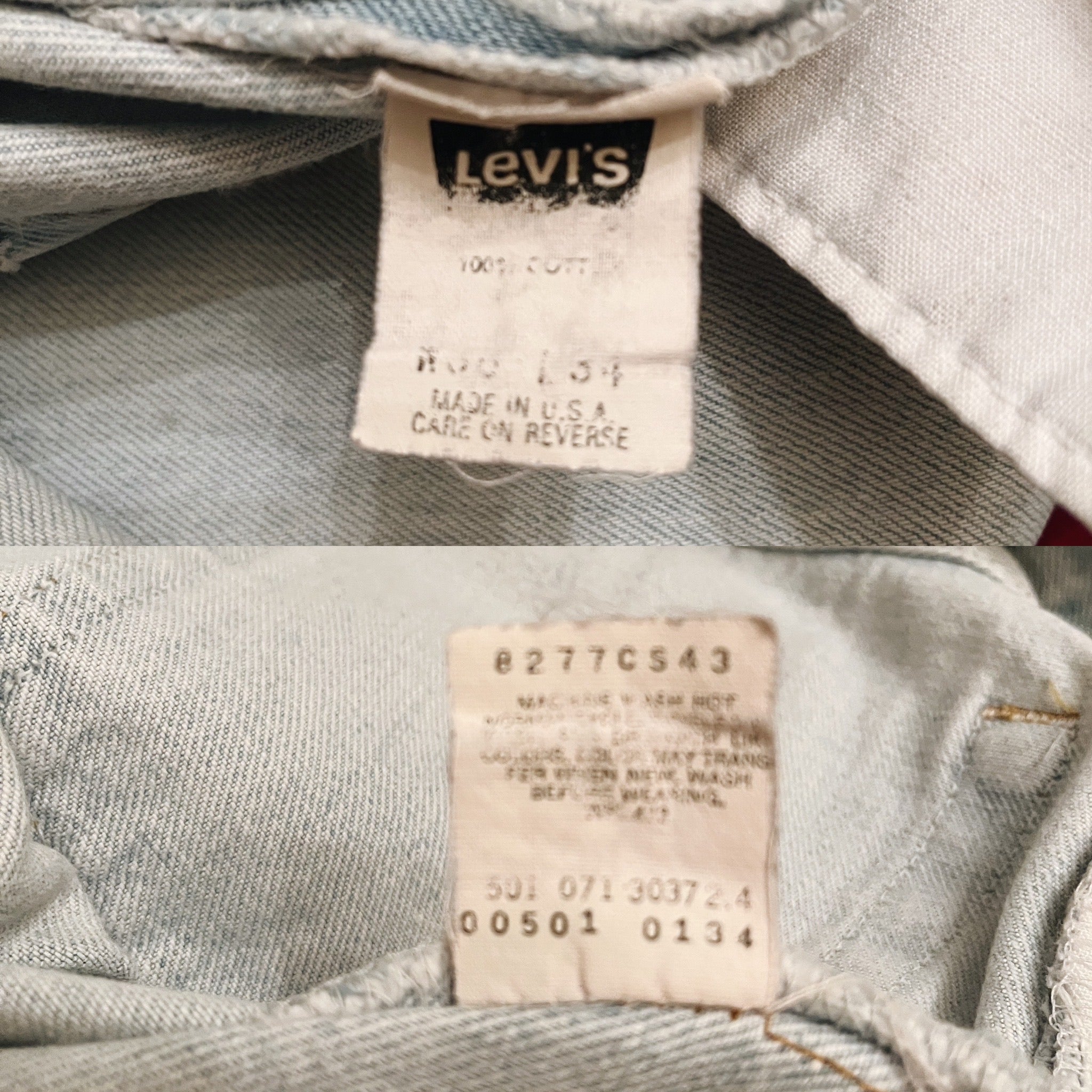 Vintage Levi's 501 Jeans (M)