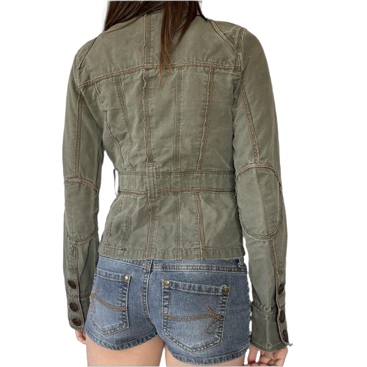 Y2K Cargo Jacket (XS/S)