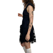 Vintage Miss Sixty Killah Polka Dot Mesh Dress (S)