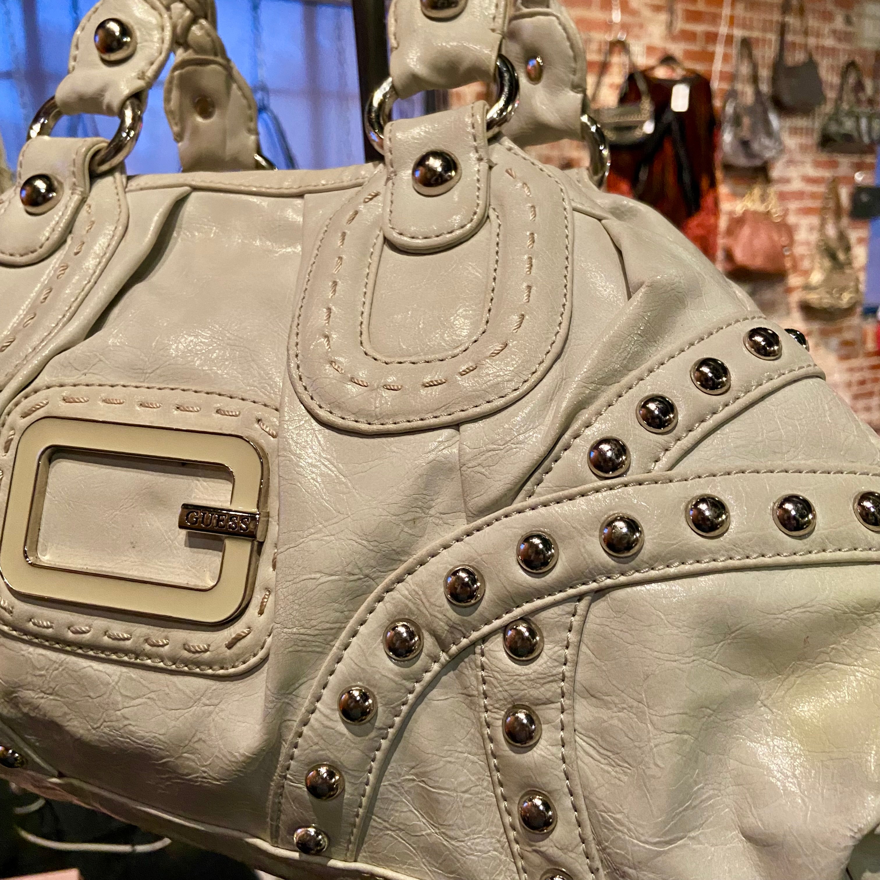 Guess Off White Hand Bag
