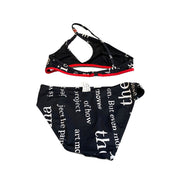 Deadstock Vintage Italian Monogram Bikini Set (S)