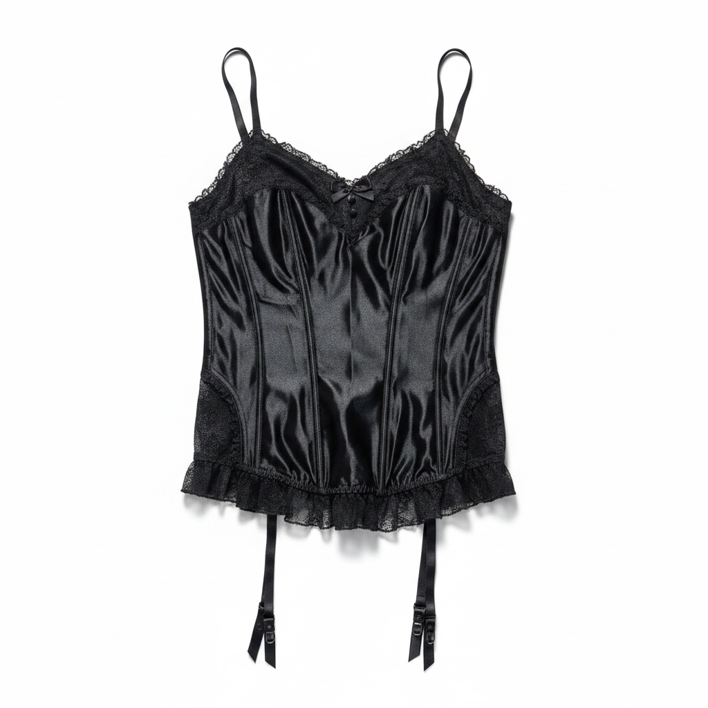 Y2K Frederick's of Hollywood lace bustier (S/M) – Holy Thrift